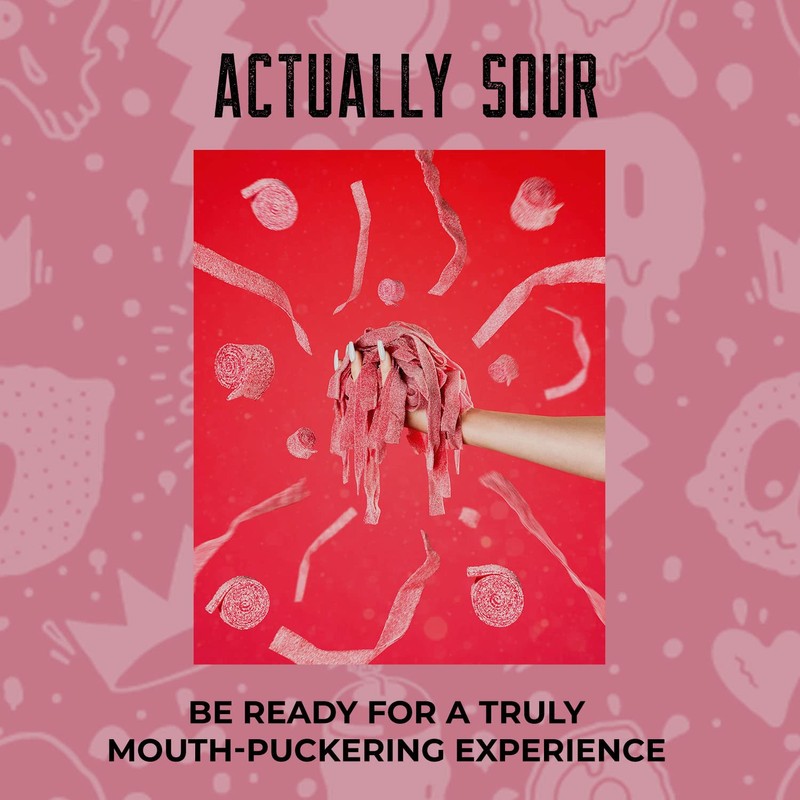 SOUR STRIPS SOUR STRIPS Wild Cherry Flavored Candy | Deliciously