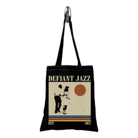 TSOTMO Funny Tv Show Tote Bag 90’s Tv Show Shopping Bag Classic Gift for Women Mother Sister (Jazz est toteCA)