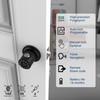 iuknob Fingerprint Door Knob with Keypad and Key, Smart Biometric