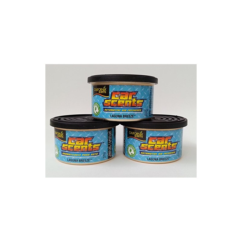 Car Scents California Sents Laguna Breeze Lufterfrischer 3er Sparpack -