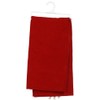 Primitives by Kathy Red Cotton-Linen Feliz Naughty Dog Dish Towel,