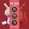 Snack'in For You Meat Sticks Chili Con Carne Flavor 20ct