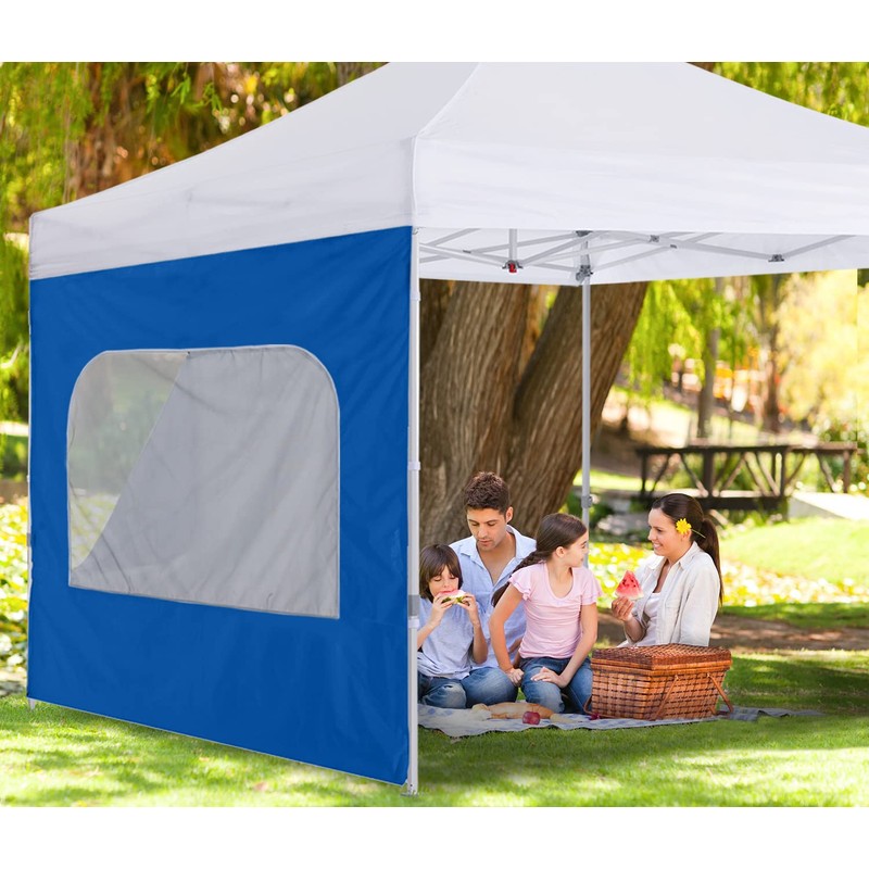 COOSHADE Instant SunWall 8x8 SideWall for Pop up Canopy Tent,