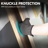 Vgo... Safety Work Gloves,Builder Gloves,Gardening Gloves,Light Duty Mechanic Gloves(NB7581,Gray,XL,1Pair)