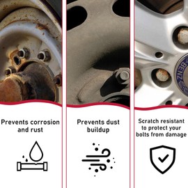 KANDUJIMU 20 PCS Wheel Nut Covers Bolt Caps, 19mm Wheel Lug Bolt Covers Caps with Removal Tool, Auto Hub Screw Bolt Head Tire Protector, Universal Vehicle Exterior Decor Accessories (Silver)