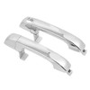 2pcs Car Exterior Door Handle Assembly Sliver 826513J010 Replacement for