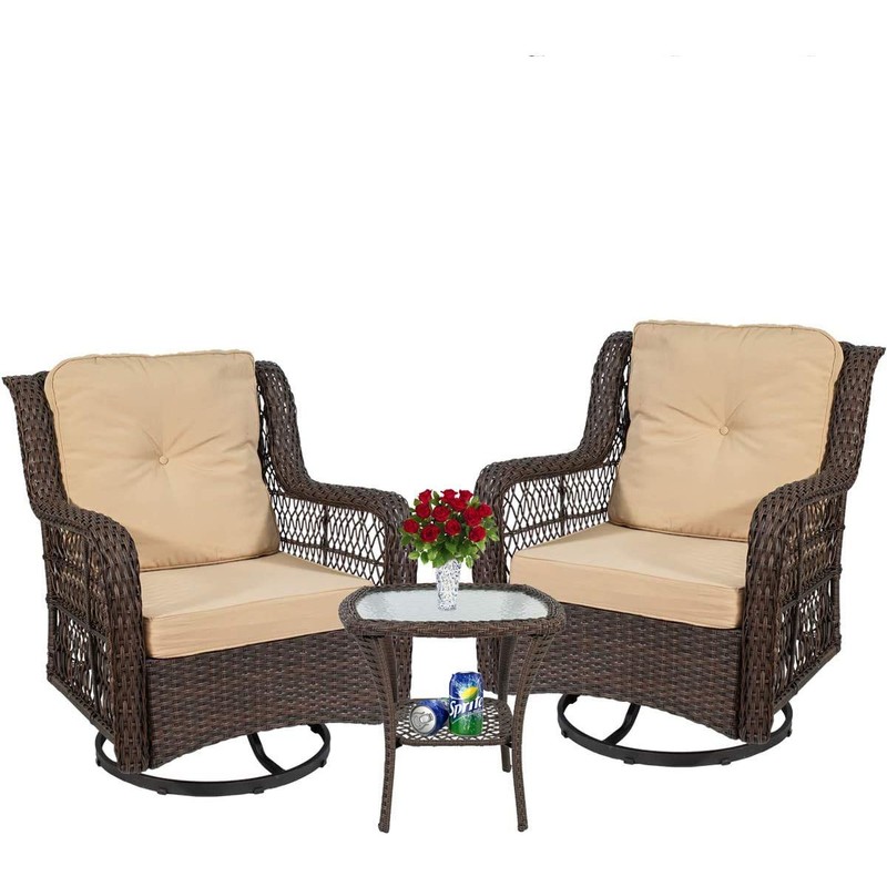 ATR ART TO REAL Outdoor Side Table, Indoor Outdoor Tempered