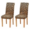 xigua Chair Covers 2 Pack,Dining Chair Slipcover Washable Removable for