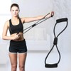 Figure 8 Fitness Resistance Bands with Handles,Training Rope Tube,Exercise Tube