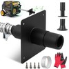 Hocamel Generator Exhaust Extension Silencer Kit,with Two Universal Adapters Compatible