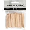 Creativ 100263 Ice Lolly Sticks, mini, L: 5,5 cm, W: