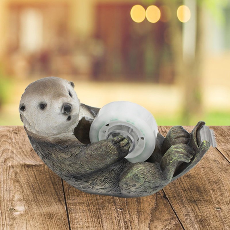Cute Animal Tape Dispenser, Sea Otter, Tape Cutter, Desk Decorative