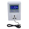 Pre Wired Temperature Controller LED Digital Temperatures Regulator with Sensor