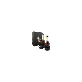 Kit Faros Led Delanteros 4 Lados 9005 H7 9006 H11 Luz Baja