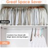 MSHALADE Closet Organizers and Storage Sturdy Space Saving Hanger for