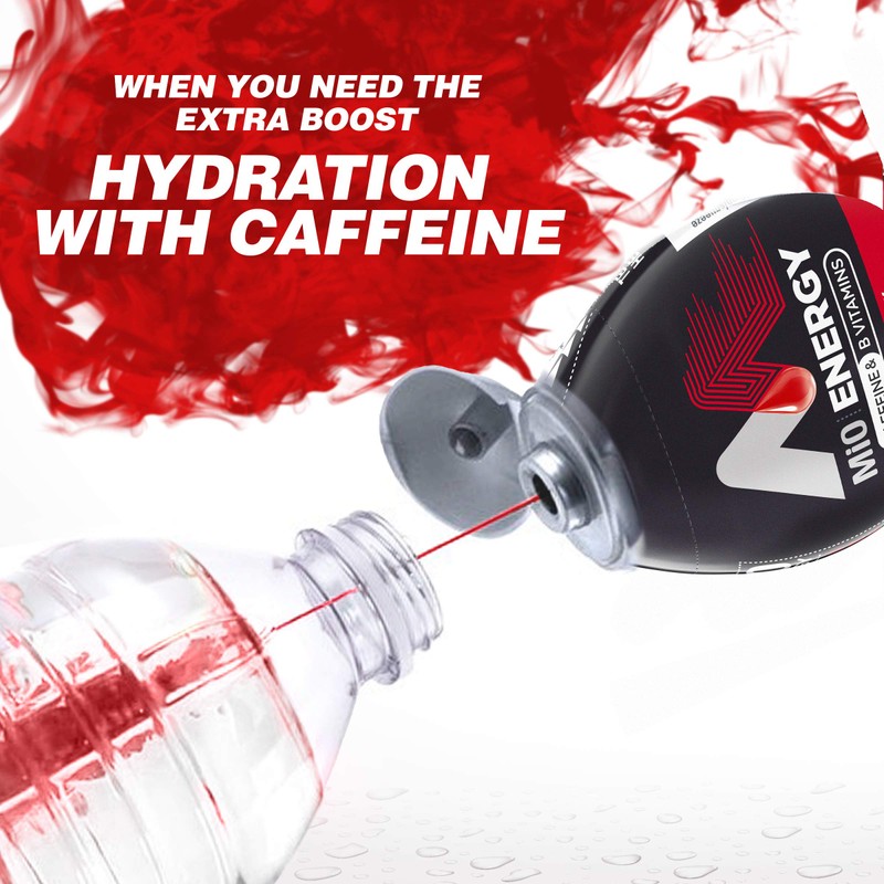 MiO Energy Black Cherry Naturally Flavored Liquid Water Enhancer, 1.62