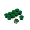 Small High Power Green Memo Board Magnets for Fridge, Whiteboard,