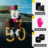 Nxtrnd G3 Padded Football Gloves, Sticky Padded Receiver Gloves, Lineman