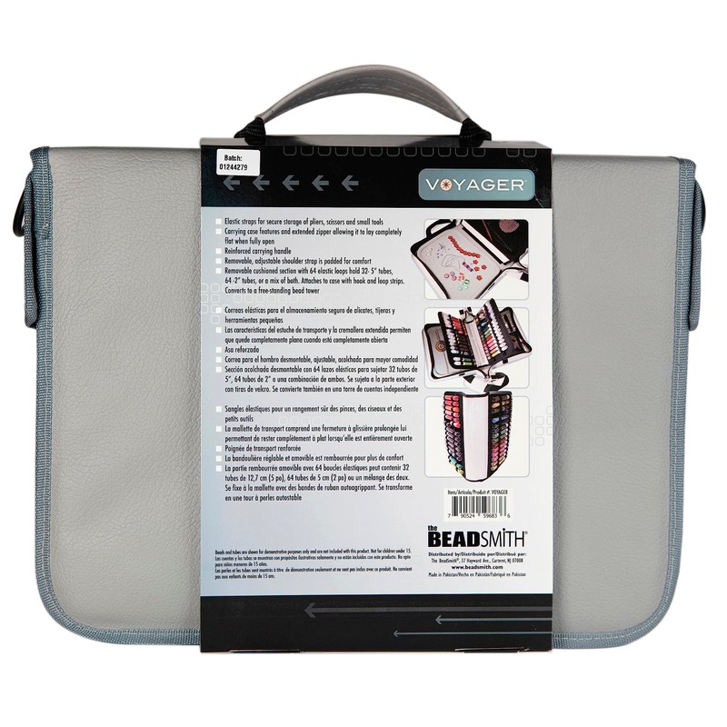 The Beadsmith Voyager Work Board Case, Storage and Organizer for