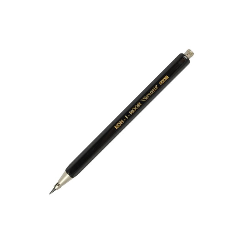 KOH-I-NOOR Mechanical Pencil Metal Short Set of 2 Black 2