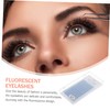 Baluue Fluorescent Faux Eyelashes 1 Box Soft Dense Neon Eye