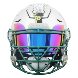 Tinted Football Visor, Football Helmet Visor for Adults&Youth, Eye Shield Visor with Football Visor Clips, Anti-Fog Visor Football, Easy Install Football Visors for Helmet Football Gear