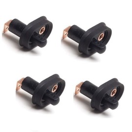 BRITPART OEM SIDE DOOR INTERIOR COURTESY LIGHT SWITCH SET OF 4 COMPATIBLE WITH LAND ROVER DEFENDER 90 & 110, PART # AFU4241L