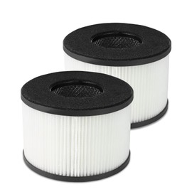 Future Way BS-03 Filter Replacement Compatible with PARTU and Slevoo BS-03 Air Purifier, High Efficiency Standard Filter & Activated Carbon Filter, Part# U & X, 2 Pack