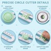 Circle Cutter, Adjustable Circle Cutter Set of 4, Circle Paper