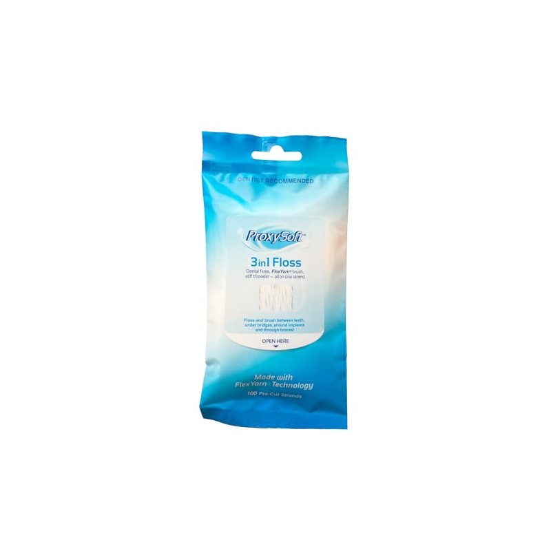 3 in 1 Floss, Pack of 100
