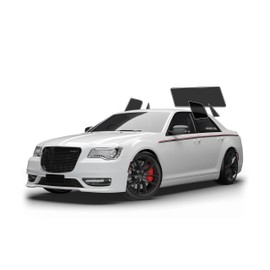 Autotek DIY Car Window Tinting Kit - Customize Shade: 5%, 10%, 20%, 35%, 50%, 70%, for Chrysler All Models Sides & Back Windows - Pre-Cut colorants for UV Blocking and Blast Protection