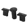 3pcs Multimedia Knob Control Button Car Accessories Replacement for Benz