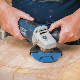 Lwuey Wood Cutting Disc, Steel Wooden Turbo Carving Discs 6 Teeth Milling Cutter Woodworking Tool Maximize Performance Grinding Wheel Grinder Shaping Angle Accessories for Polishing(Flat Blade)