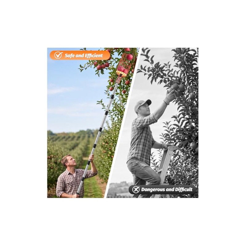 Apple Picker with Telescopic Handle, Apple Picker with Telescopic Handle,Fruit