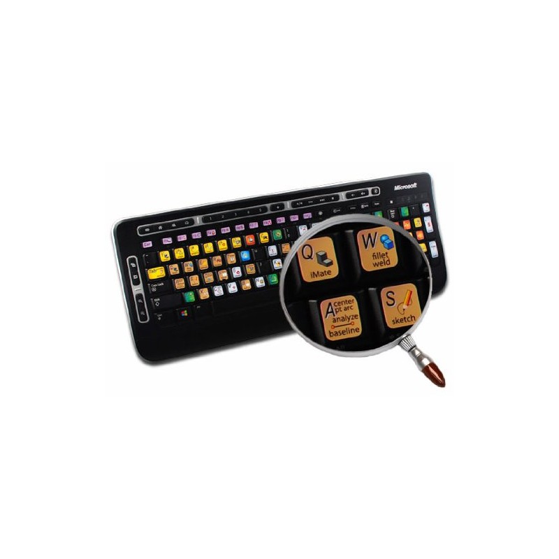 NEW AUTODESK INVENTOR KEYBOARD LABELS