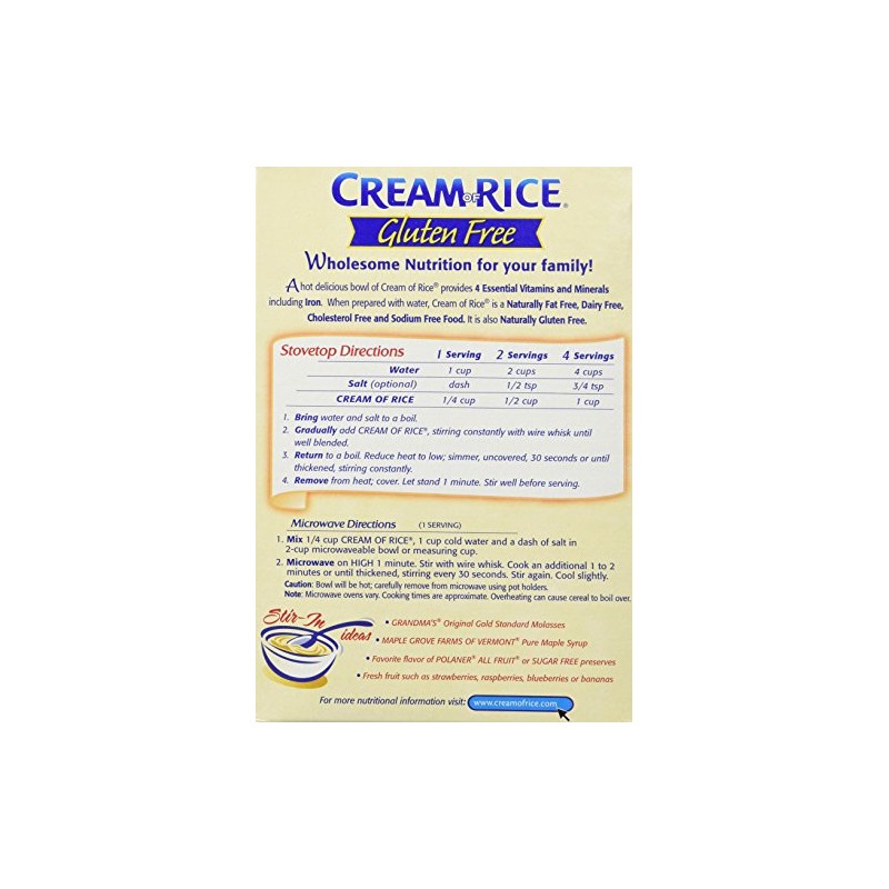 Cream of Rice Nabisco Cream Of Rice, 14 OZ(Pack of