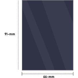 500 Pcs Black Card Sleeves Toploaders for Trading Card, Matte Card Sleeves Deck Card Protectors Compatible with Baseball Cards, Sports Cards, MTG, Yugioh Card