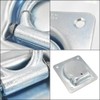 Recessed D-Ring Tie Down/Square Cargo Tie-Down Anchors/Flush Mount Tie Down