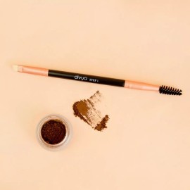 Divya Kit Potencializador + Pincel 2 En 1 + Sombra En Polvo Divya