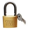AII TWE IB-085 Stainless Steel Hanging Padlock, 2.0 inches (50