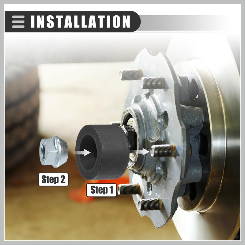 RATCHROLL Universal Wheel Stud Installer Tool, Tire Stud Tool, M12x1.25