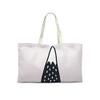 Le Jardin du Lin Printed Shopping Bag, Reusable Bag, Foldable,