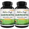 Immune Support Quercetin with Bromelain Supplement - Quercetin 500mg &