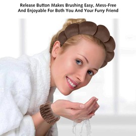 Sponge Headband Wristband Sets for Washing Face, Makeup Headbands for Women Girls, Skincare Makeup Removal Wash Spa Yoga Sports Shower Head Band Terry Towel Cloth Hair Band