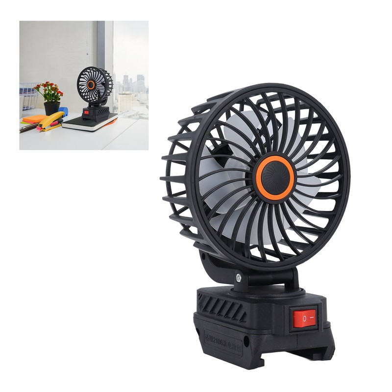 Camping Fan 4 Inch Multifunctional Lithium Battery Operated Portable Outdoor