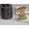 Café Express Finish 2-Slice Toaster | Extra-Wide Slots, Extra Lift