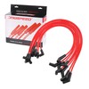 JDMSPEED New HEI Red Spiral Core Spark Plug Wires 45