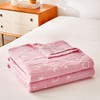 MEJU Love Star Moon Pink Heart All Season Blanket Decorative