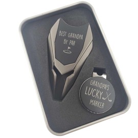 Best Grandpa By Par Divot Tool Set, Golf Gifts for Grandpa from Granddaughter, Golf Grandpa Gifts from Grandkids, Gift for Grandpa from Grandkids, Grandpa Baby Announcement, New Grandpa Gifts, Golfing