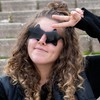 PLAYZOCO Star Shape Sunglasses Frameless Star Design Glasses for Costume